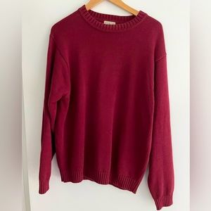 LL Bean men’s cotton sweater